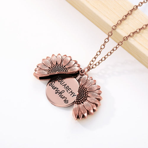 Load image into Gallery viewer, Sunflower Pendant Necklace
