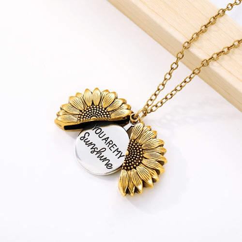 Load image into Gallery viewer, Sunflower Pendant Necklace
